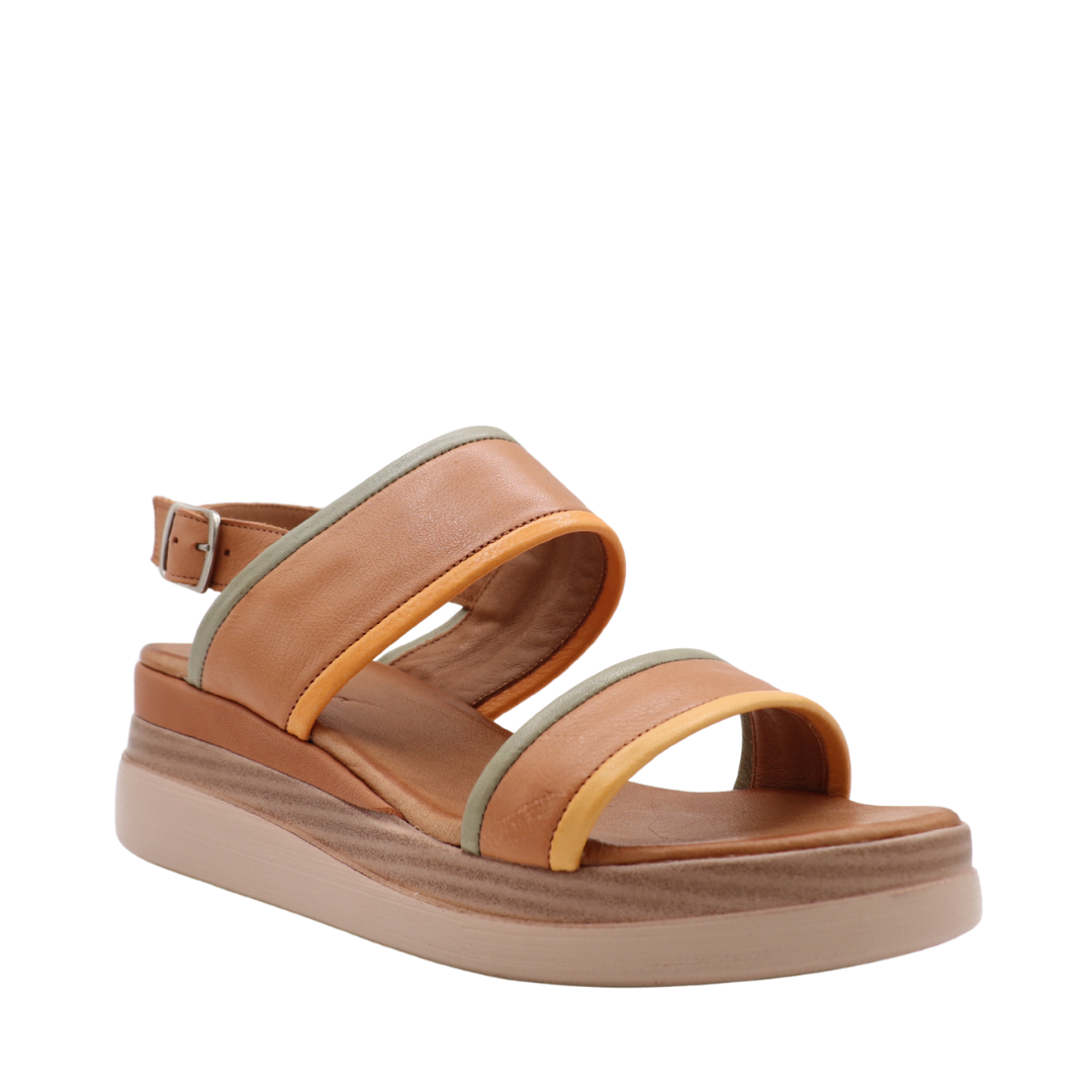 MORGANE – La sandale plateforme à brides larges