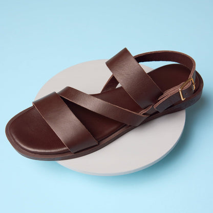 LARA – La sandale minimaliste en cuir