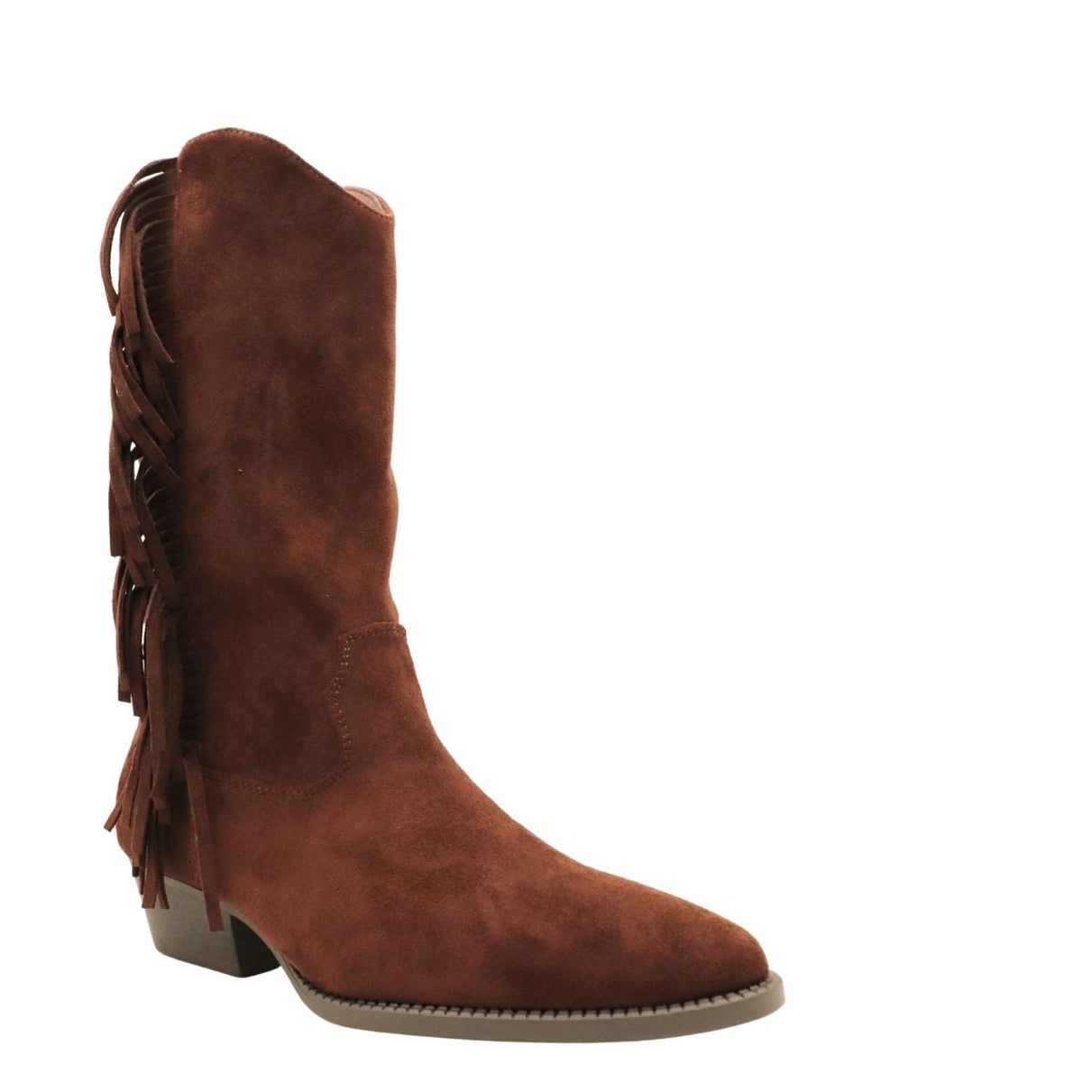ZARIA - La botte western à franges